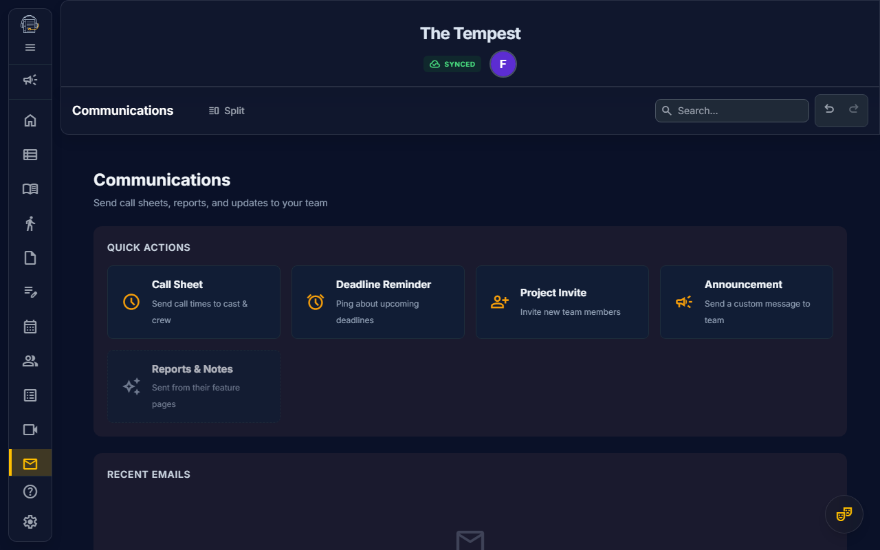 Communications — On Book Pro
