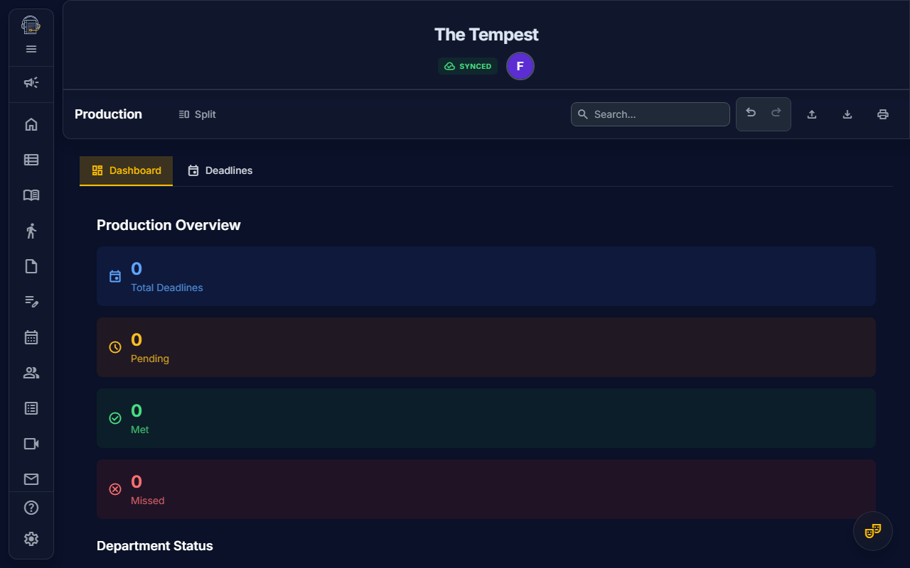 Production — On Book Pro
